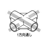 パイプ棚用4方向プラスチックジョイント(IV_選択画像02