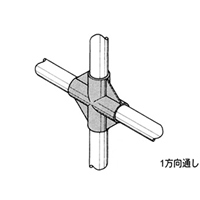 パイプ棚用4方向プラスチックジョイント(IV_選択画像03