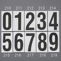 53x100mm番号表示ステッカー[6](50枚)_選択画像02
