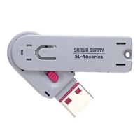USBコネクタ取付セキュリティキット(赤)