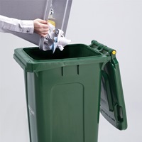 240Lダストボックス(キャスター付･緑)_選択画像03