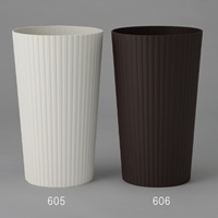 φ240x400/13Lダストボックス(丸型/茶/5個)_選択画像02