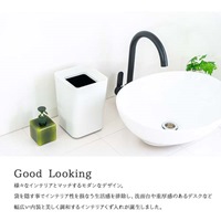 142x142x206/2Lダストボックス(ミニ/茶/8個_選択画像03
