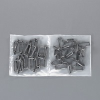 30mm平ゴムロープ金具セット[10組/黒]_選択画像02