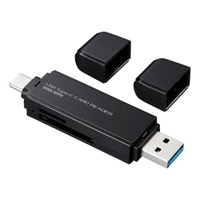 USB3.0コンパクトカードリーダー(USBTypeC)