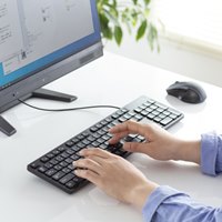 423x122x30キーボード(テンキー付･薄型/黒)_選択画像02
