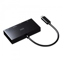 [３ポート+LAN]ＵＳＢ３.０ハブ(Type-C)