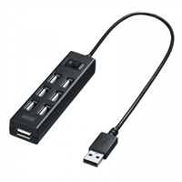 [7ポート]USB2.0ハブ(一括スイッチ付)