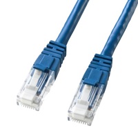 60mLANケーブル(CAT6/つめ折れ防止/ブルー)