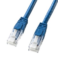 70mLANケーブル(CAT6/つめ折れ防止/ブルー)