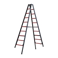 2.13-2.57m脚立(伸縮調整脚/ワイドステップ