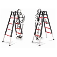 2.13-2.57m脚立(伸縮調整脚/ワイドステップ_選択画像04