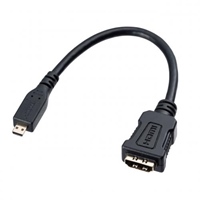 [HDMI-マイクロHDMI]変換アダプター