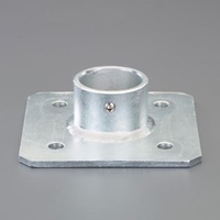 140x140mm/φ48.6mmパイプ用ベース