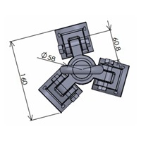 48.6mm単管･足場パイプ専用三脚ヘッド_選択画像03