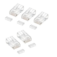 LANケーブル用コネクター(CAT5e/単線/100個
