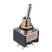 125V/6A2極双投トグルスイッチ(防水型)