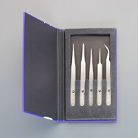 5本組 超精密ピンセット(超合金製)_選択画像02