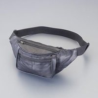 195x80x140mm ウエストポーチ(ブラック)