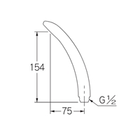 G1/2x1.6m シャワーホースセット(クリーム)_選択画像04