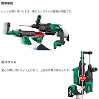 DC36V/20mm ハンマードリル(集塵/充電式)_選択画像03