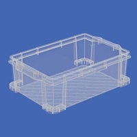 430x286x143mm/12.8L 収納ボックス(透明)