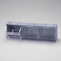 600x155x175/3列マルチストール(クリスタル