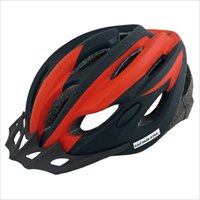 [56-60cm] 自転車用ヘルメット(レッド)