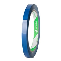 9mmx50m パックシールテープ(青/1巻)