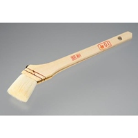 30mm 合成樹脂塗料用薄口刷毛(山羊毛/筋違)
