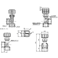 Rc3/8 inxRc3/8 inニードルバルブ_選択画像04