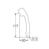 G1/2x1.6m シャワーホースセット(シルバー)_選択画像04