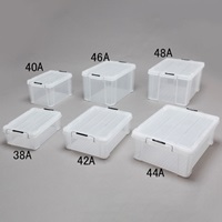 580x385x320収納ケース(バックル付/クリア)_選択画像04