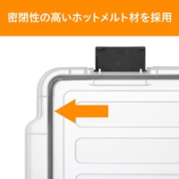 579x386x325収納ケース(バックル付/透明3個_選択画像03