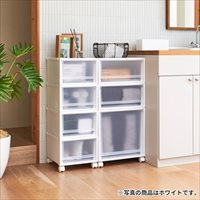 収納ケース用差込式キャスタ(ストッパ付4個_選択画像04