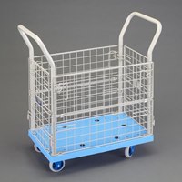 675x440mm/150kg 運搬車(静音/メッシュ)