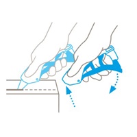 158mmカッターナイフ(セーフティ/粉末袋用)_選択画像04