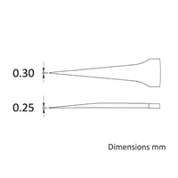 0.3x110 精密用ピンセット(エポキシコート)_選択画像04