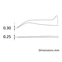 0.3x120 精密用ピンセット(エポキシコート)_選択画像04