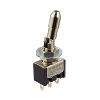 125V/6A単極双投トグルスイッチ(レバーlock