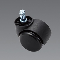 チェアー用ウレタンキャスター(黒)(5個)_選択画像02