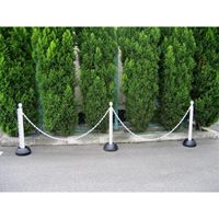 255x837mm チェーンスタンド(白/2本)_選択画像04