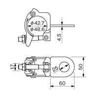 φ42.7/48.6mm リング付クランプ(単管用)_選択画像04
