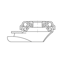 50mm/M10 キャスター(自在金具･ブレーキ付)_選択画像02