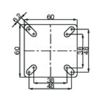 100mm　キャスター(固定金具)_選択画像03