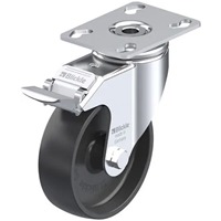 100mm キャスター(自在金具･後輪ブレーキ)