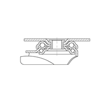 100mm キャスター(自在金具･後輪ブレーキ)_選択画像02