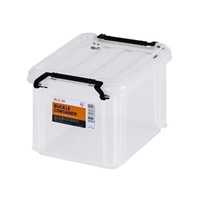 210x165x130収納ケース(バックル付/クリア)