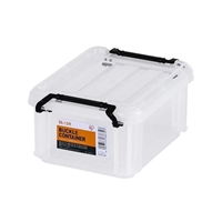 210x165x95収納ケース(バックル付/クリア)