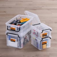 345x205x165収納ケース(バックル付/透明6個_選択画像03